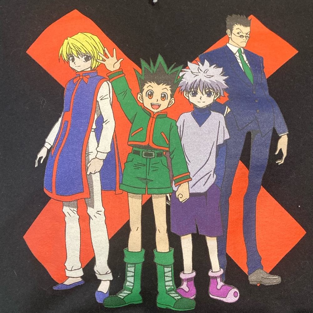 Hoodie Hunter x Hunter Box Lunch Anime Pullover w/ front pocket Size Extra Large
